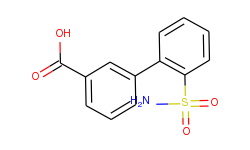 2-sulfamoylbiphenyl-3-carboxylic acid