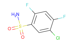 5-chloro-2,4-difluorobenzenesulfonamide