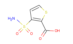3-(aminosulfonyl)thiophene-2-carboxylic acid