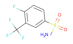 4-fluoro-3-(trifluoromethyl)benzenesulfonamide
