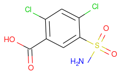 2,4-dichloro-5-sulfamoylbenzoic acid