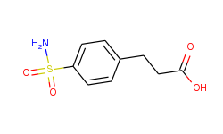 3-(4-sulfamoyl-phenyl)-propionic acid
