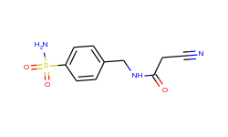 n-[4-(aminosulfonyl)benzyl]-2-cyanoacetamide