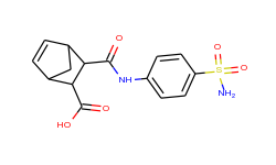 3-(4-sulfamoyl-phenylcarbamoyl)-bicyclo[2.2.1]-hept-5-ene-2-carboxylic acid