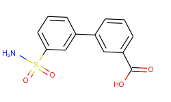3-sulfamoylbiphenyl-3-carboxylic acid