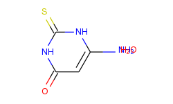 4(1H)-Pyrimidinone, 6-amino-2,3-dihydro-2-thioxo-, monohydrate