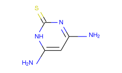 2(1H)-Pyrimidinethione, 4,6-diamino-