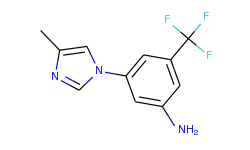 Benzenamine, 3-(4-methyl-1H-imidazol-1-yl)-5-(trifluoromethyl)-