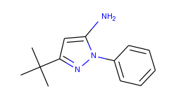 1H-Pyrazol-5-amine, 3-(1,1-dimethylethyl)-1-phenyl-