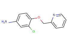 3-chloro-4-(pyridin-2-ylmethoxy)-phenylamine