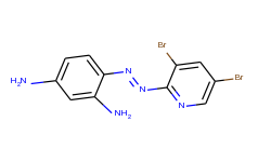 4-(3,5-dibromo-2-pyridylazo)-1,3-phenylenediamine