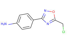 4-(5-chloromethyl-[1,2,4]oxadiazol-3-yl)-aniline