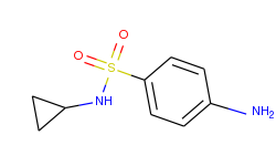Benzenesulfonamide, 4-amino-N-cyclopropyl-