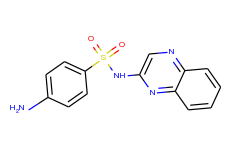 Benzenesulfonamide, 4-amino-N-2-quinoxalinyl-