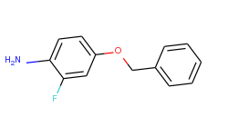 Benzenamine, 2-fluoro-4-(phenylmethoxy)-