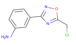 3-(5-chloromethyl-[1,2,4]oxadiazol-3-yl)-aniline