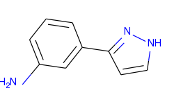 Benzenamine, 3-(1H-pyrazol-3-yl)-