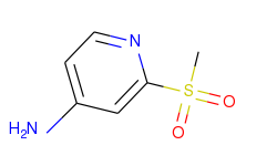 2-(Methylsulfonyl)-4-pyridinamine