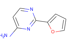 2-furan-2-yl-pyrimidin-4-ylamine