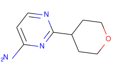 2-(tetrahydro-pyran-4-yl)-pyrimidin-4-ylamine