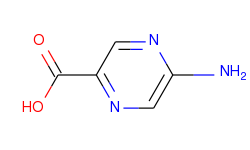 Pyrazinecarboxylic acid, 5-amino-