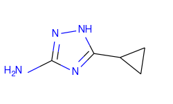 5-Cyclopropyl-1,2,4-triazol-3-ylamine
