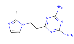 2,4-DiaMino-6-[2-(2-Methyl-1-iMidazolyl)ethyl]-1,3,5-triazine