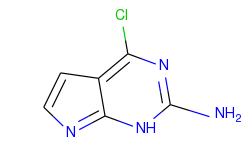 1H-Pyrrolo[2,3-d]pyrimidin-2-amine, 4-chloro-
