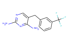 2,4-Pyrimidinediamine, 5-[[3-(trifluoromethyl)phenyl]methyl]-
