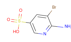 3-Pyridinesulfonic acid, 6-amino-5-bromo-