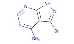 1H-Pyrazolo[3,4-d]pyrimidin-4-amine, 3-bromo-