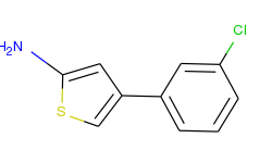 2-Amino-4-(3-chlorophenyl)thiophene
