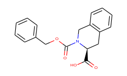 (3s)-2-carbobenzoxy-1,2,3,4-tetrahydroisoquinoline-3-carboxylic acid