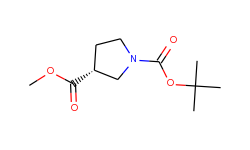 r-1-boc-pyrrolidine-3-carboxylic acid methyl ester