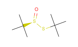 2-Propanesulfinothioic acid, 2-methyl-, S-(1,1-dimethylethyl) ester, (S)-
