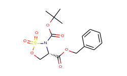 1,2,3-Oxathiazolidine-3,4-dicarboxylic acid, 3-(1,1-dimethylethyl) 4-(phenylmethyl) ester, 2,2-dioxi