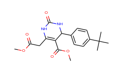 methyl 4-[4-(tert-butyl)phenyl]-6-(2-methoxy-2-oxoethyl)-2-oxo-1,2,3,4-tetrahydropyrimidine-5-carbox