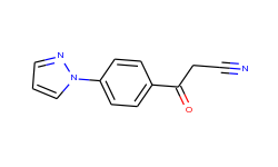 3-oxo-3-[4-(1h-pyrazol-1-yl)phenyl]propanenitrile