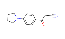 3-oxo-3-[4-(1-pyrrolidinyl)phenyl]propanenitrile