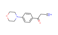 3-(4-morpholinophenyl)-3-oxopropanenitrile