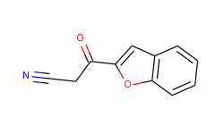 3-(1-benzofuran-2-yl)-3-oxopropanenitrile