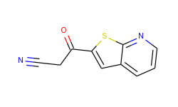 3-oxo-3-thieno[2,3-b]pyridin-2-ylpropanenitrile