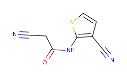 2-cyano-n-(3-cyano-2-thienyl)acetamide