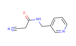 2-cyano-n-(3-pyridinylmethyl)acetamide