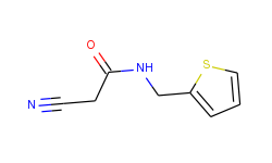 2-cyano-n-(2-thienylmethyl)acetamide
