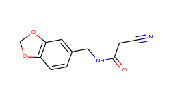 n-(1,3-benzodioxol-5-ylmethyl)-2-cyanoacetamide