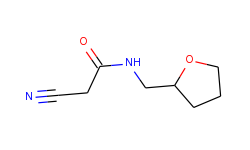 2-cyano-n-(tetrahydrofuran-2-ylmethyl)acetamide