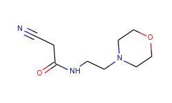 2-cyano-n-(2-morpholinoethyl)acetamide