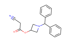 1-benzhydrylazetidin-3-yl 2-cyanoacetate