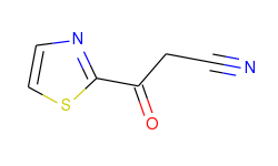3-oxo-3-(thiazol-2-yl)propanenitrile